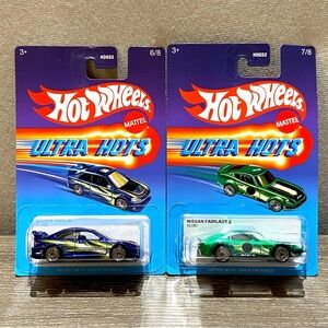 HOT WHEELS Ultra Hots Honda Civic Si & Nissan Fairlady Z Lot Of 2ea